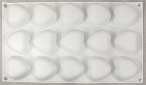 ΚΑΛΟΥΠΙ ΣΙΛΙΚΟΝΗΣ ΚΑΡΔΙΕΣ 29.5cm x 17.5cm 0515209