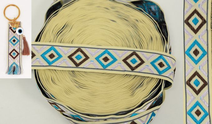 ΚΟΡΔΕΛΑ ΥΦΑΝΤΗ BOHO 2.5cm x 20Y Νο10 0501318