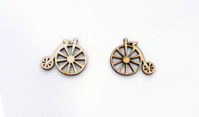 ΞΥΛΙΝΟ ΠΟΔΗΛΑΤΟ ΜΙΚΡΟ 3cm x 2.5cm /100 ΤΕΜΑΧΙΑ
