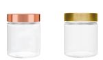 ΒΑΖΟ 10.5cm ΜΕ ΜΕΤΑΛΛΙΚΟ ΚΑΠΑΚΙ 280ml 0503346