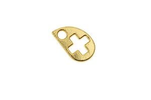 ΜΕΤΑΛΛΙΚΟΣ ΣΤΑΥΡΟΣ  1,0cm 50 TEMAXIA