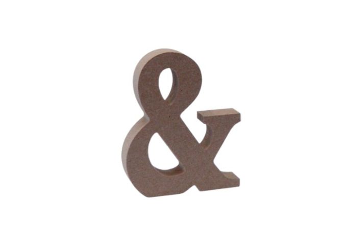 ΞΥΛΙΝΟ Mr & Mrs, ΣΥΜΒΟΛΟ & 9cm x 11cm MDF 0519384