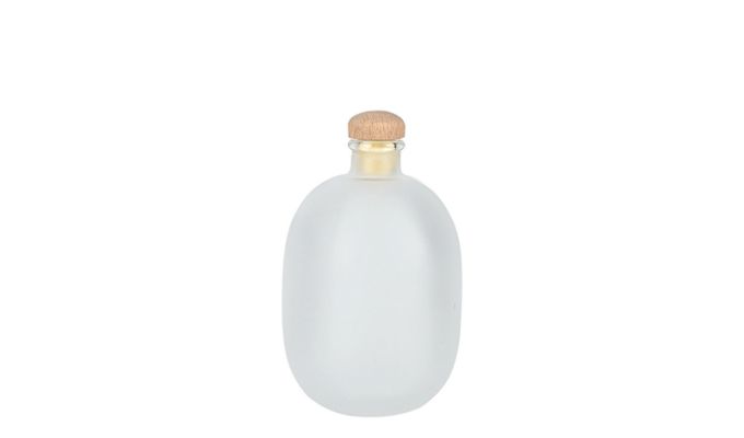 ΓΥΑΛΙΝΟ ΜΠΟΥΚΑΛΙ ΜΑΤ 250ml ΜΕ ΚΑΠΑΚΙ 0503363