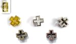 ΜΕΤΑΛΛΙΚΟΣ ΣΤΑΥΡΟΣ ΔΙΑΤΡΗΤΟΣ 10mm x 10mm 0517749