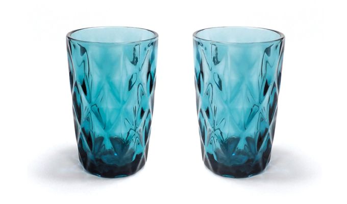 ΠΟΤΗΡΙ ΑΝΑΓΛΥΦΟ ΒΙΝΤΑΖ ΜΠΛΕ 13cm x 8cm 11QM1558 0503198 6 ΤΕΜΑΧΙΑ