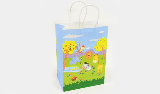 ΤΣΑΝΤΑ ΣΤΡΙΦΤΟ ΧΕΡΑΚΙ ΖΩΑΚΙΑ 15cm x 21cm 0402112