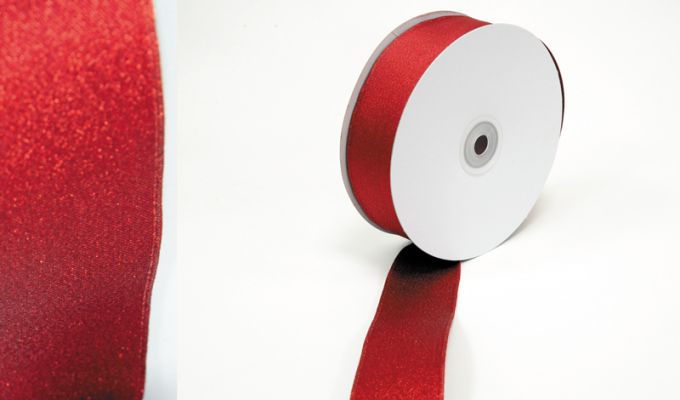 ΚΟΡΔΕΛΑ ΓΥΑΛΙΣΤΕΡΗ ΜΠΟΡΝΤΟ ΜΕ ΣΥΡΜΑ 3.8cm x 25Y 0501344