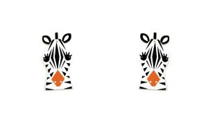 ΞΥΛΙΝΗ ΖΕΒΡΑ ΜΙΚΡΗ 2cm x 3.5cm 0519650