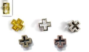 ΜΕΤΑΛΛΙΚΟΣ ΣΤΑΥΡΟΣ ΔΙΑΤΡΗΤΟΣ 10mm x10mm /100 ΤΕΜΑΧΙΑ