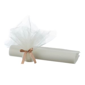 ΤΟΥΛΙ ΟΡΓΑΝΤΖΑ  ΕΚΡΟΥ 33cm x 33cm 100 ΤΕΜΑΧΙΑ