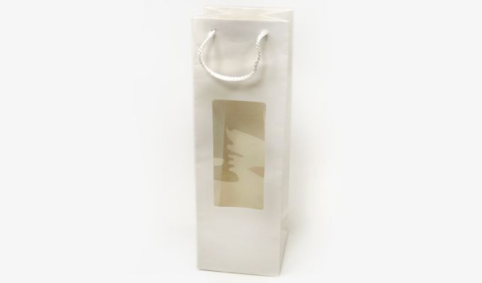 ΤΣΑΝΤΑ ΜΕ ΠΑΡΑΘΥΡΟ ΛΕΥΚΟ 12x42cm x 10cm 0402111/ΕΞΑΝΤΛΗΘΗΚΕ