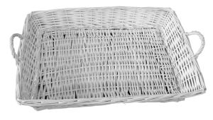 ΚΑΛΑΘΙ ΜΕΓΑΛΟ ΑΣΠΡΟ 50cm x 70cm