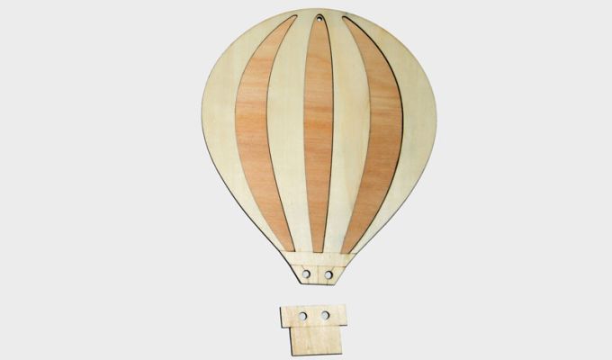 ΞΥΛΙΝΟ ΑΕΡΟΣΤΑΤΟ ΜΕΓΑΛΟ 24.5cm x 17.5cm
