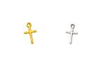 ΜΕΤΑΛΛΙΚΟΣ ΣΤΑΥΡΟΣ ΜΙΝΙ 0.7cm x 1.5cm 0517988