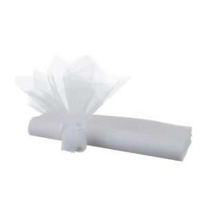 ΤΟΥΛΙ ΓΑΛΛΙΚΟ ΛΕΥΚΟ  45cm x 50cm 100 ΤΕΜΑΧΙΑ