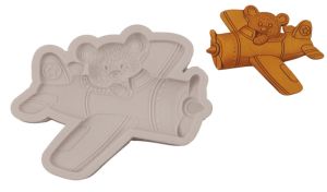 ΚΑΛΟΥΠΙ ΣΙΛΙΚΟΝΗΣ ΑΕΡΟΠΛΑΝΟ 10.5cm x 7.4cm 0515331