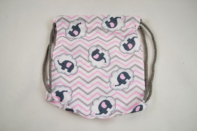 ΣΑΚΙΔΙΟ ΠΛΑΤΗΣ HAPPY ELEPHANT 30x25cm