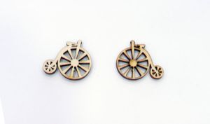ΞΥΛΙΝΟ ΠΟΔΗΛΑΤΟ ΜΙΚΡΟ 3cm x 2.5cm /100 ΤΕΜΑΧΙΑ