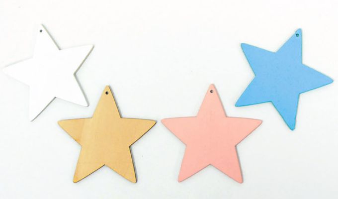 ΞΥΛΙΝΟ ΑΣΤΕΡΙ 8cm