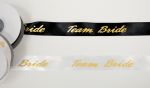 ΚΟΡΔΕΛΑ ΣΑΤΕΝ ΧΡΥΣΟΤΥΠΙΑ TEAM BRIDE 2.5cm x 25Y 0501295