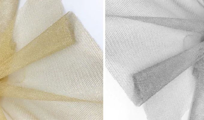 ΤΟΥΛΙ ΤΕΤΡΑΓΩΝΟ ΧΡΥΣΟ/ΑΣΗΜΙ 12-14cm 0527302/100 ΤΕΜΑΧΙΑ