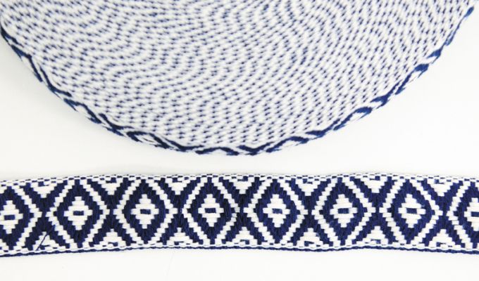 ΚΟΡΔΕΛΑ ΥΦΑΝΤΗ ΑΣΠΡΗ BOHO 2.5cm x 20Y Νο11 0501319