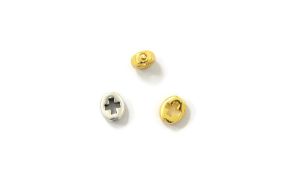 ΜΕΤΑΛΛΙΚΟΣ ΣΤΑΥΡΟΣ ΟΒΑΛ ΔΙΑΤΡΗΤΟΣ 10mm x 7mm A41510