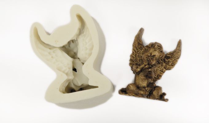 ΚΑΛΟΥΠΙ ΣΙΛΙΚΟΝΗΣ ΑΓΓΕΛΑΚΙ 10.5cm x 7.4cm 0515218