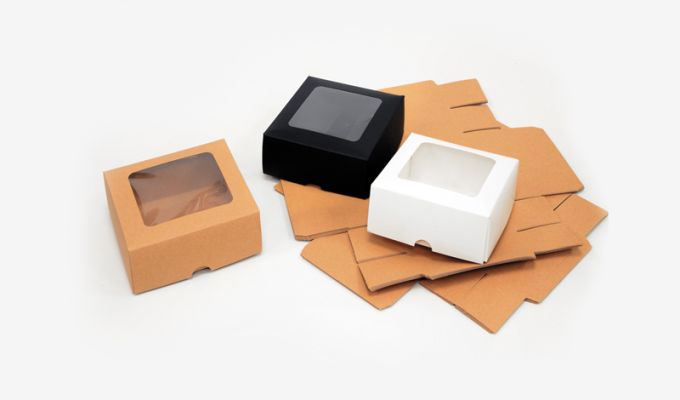 ΚΟΥΤΙ ΧΑΡΤΙΝΟ ΜΕ ΠΑΡΑΘΥΡΟ ΖΕΛΑΤΙΝΑ 8cm x 4cm 0402145/12 ΤΕΜΑΧΙΑ