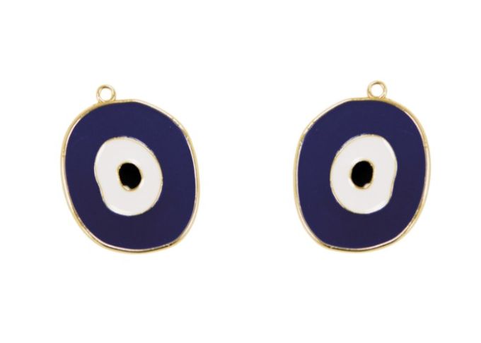 ΜΑΤΙ ΜΕΤΑΛΛΙΚΟ ΣΜΑΛΤΟ ΜΠΛΕ 32mm x 42mm 05178313