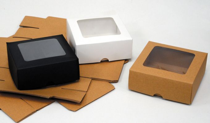 ΚΟΥΤΙ ΧΑΡΤΙΝΟ ΜΕ ΠΑΡΑΘΥΡΟ ΖΕΛΑΤΙΝΑ 13cm x 5cm 0402147/12 ΤΕΜΑΧΙΑ