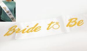 ΚΟΡΔΕΛΑ ΣΑΤΕΝ Bride to be 160cm x 9.5cm