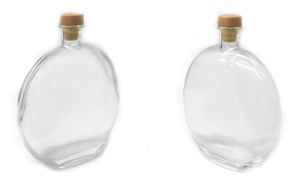 ΓΥΑΛΙΝΟ ΜΠΟΥΚΑΛΙ ΦΛΑΤ 600ml ΜΕ ΚΑΠΑΚΙ 0503419