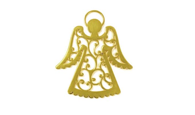 ΜΕΤΑΛΛΙΚΟΣ ΑΓΓΕΛΟΣ 8cm x 9cm 0530001 1ΤΕΜΑΧΙΟ