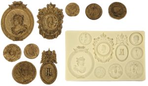 ΚΑΛΟΥΠΙ ΣΙΛΙΚΟΝΗΣ ΒΙΝΤΑΖ ΚΟΡΝΙΖΕΣ 19.5cm x 12cm 0515233 ΕΞΑΝΤΛΗΘΗΚΕ