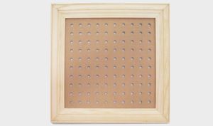 ΞΥΛΙΝΗ ΚΟΡΝΙΖΑ ΜΕ ΤΡΥΠΕΣ ΜΕΓΑΛΗ 40.5cm