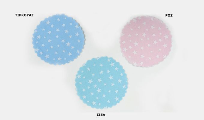 ΠΑΝΑΚΙ ΒΑΜΒΑΚΕΡΟ ΑΣΤΕΡΙΑ 9.5cm /50 ΤΕΜΑΧΙΑ