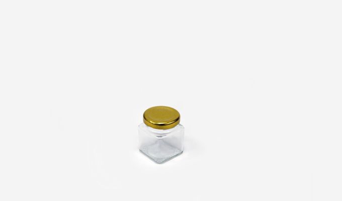 ΒΑΖΟ ΜΕ ΧΡΥΣΟ ΚΑΠΑΚΙ 4.5cm x 5.5cm 40ML 0503374