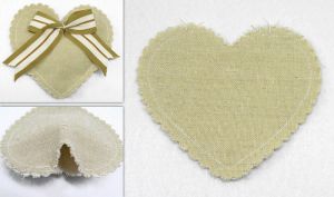 ΠΟΥΓΚΙ ΚΑΡΔΙΑ ΦΥΣΙΚΟ ΤΗΣ ΑΜΜΟΥ 12cm x 12cm 0527114 /20 ΤΕΜΑΧΙΑ